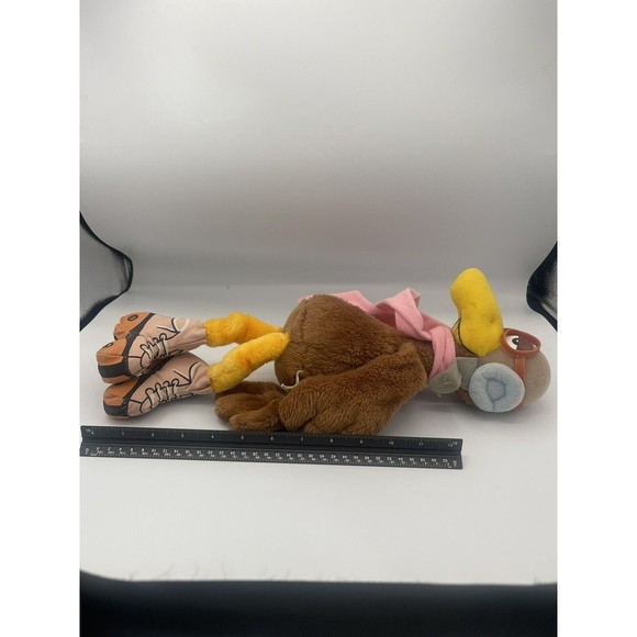 Vintage 1983 Wallace Berrie Shoe Aviator/Pilot Bird Roller Skate plush 8935  15” - Picture 11 of 12